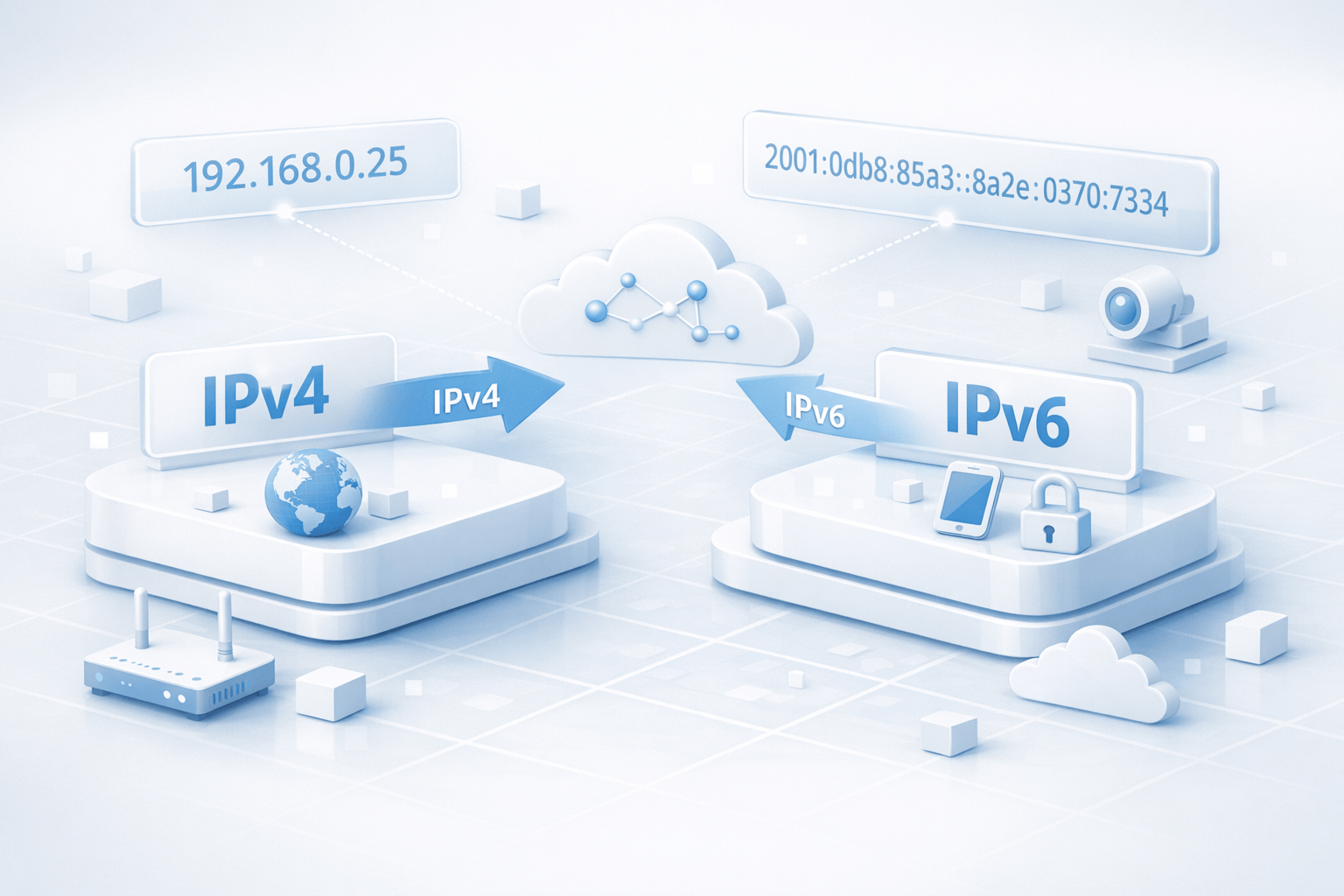 IPv4 IPv6
